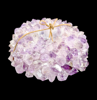 Large Amethyst Point Candle Holder-Decor-Rock Paradise-PaxtonGate