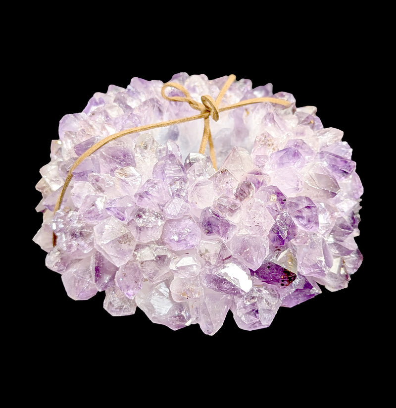 Large Amethyst Point Candle Holder-Decor-Rock Paradise-PaxtonGate