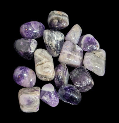 Tumbled Amethyst Stone-Minerals-Quasar Gems-PaxtonGate