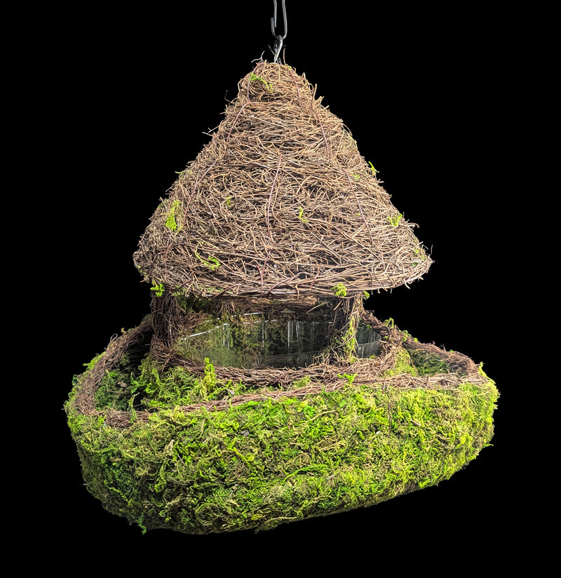 Gazebo Birdhouse w/ Planter-Garden Supplies-SuperMoss-PaxtonGate