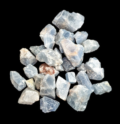 Rough Blue Calcite Crystal-Minerals-El Paso Rock Shop-PaxtonGate
