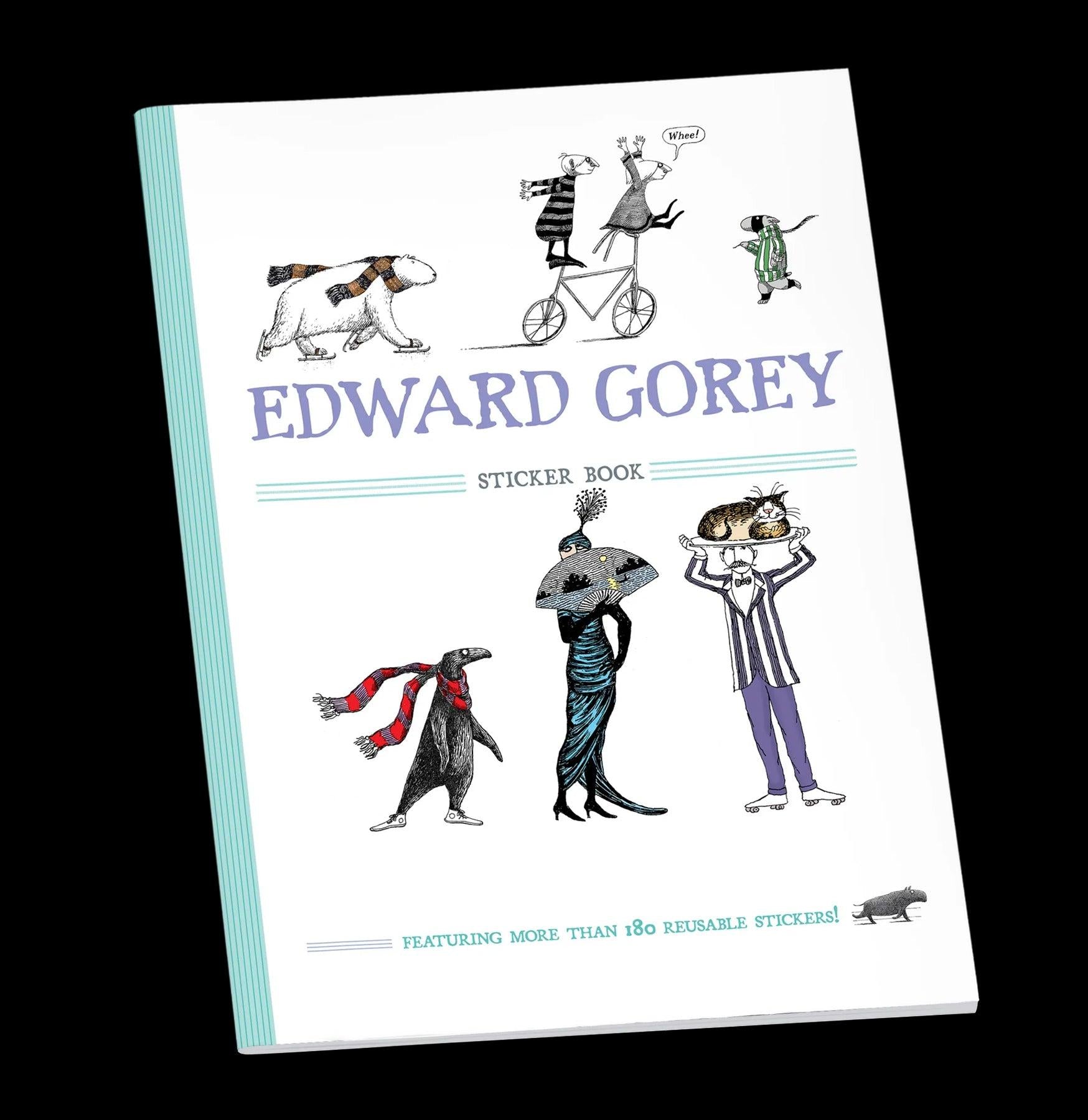 Edward Gorey Sticker Book For Sale | Paxton Gate