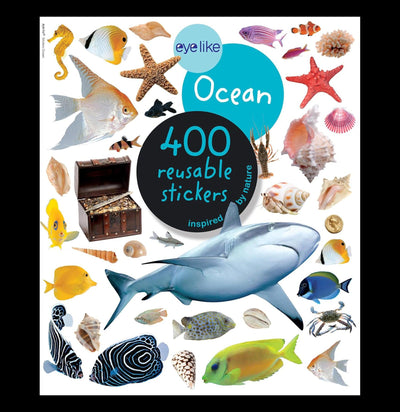 Eyelike Stickers: Ocean Paperback Sticker Book-Books-Workman Publishing Co.-PaxtonGate