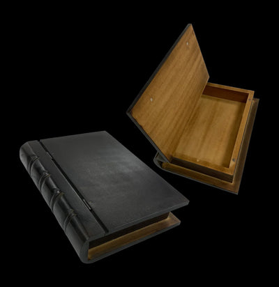 Black Wood Hollow Book Safe-Decor-Madison Bay Co.-PaxtonGate