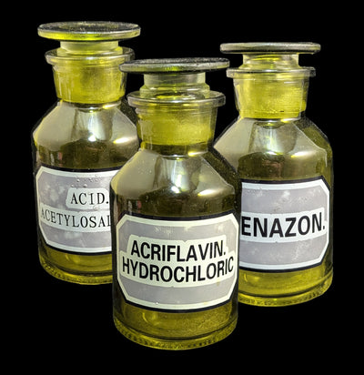 Green Apothecary Bottle-Jars & Bottles-Blue Ocean Traders-PaxtonGate