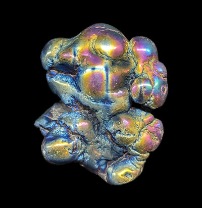 Rainbow Aura Agate Crystal Bubbles-Minerals-GeoCentral-PaxtonGate