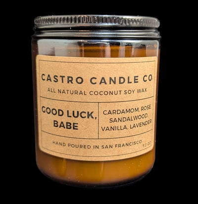 Good Luck, Babe Coconut Wax Candle-Candles, Incense, & Matches-Castro Candle Co.-PaxtonGate