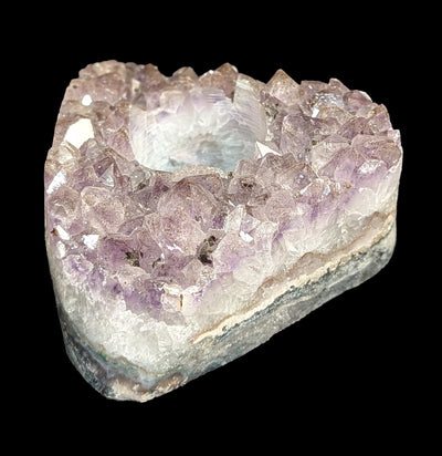 Amethyst Candle Holder-Minerals-Rock Paradise-PaxtonGate