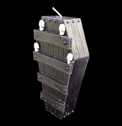 Coffin Skeleton Candle-Candles, Incense, & Matches-The Wine Savant-PaxtonGate