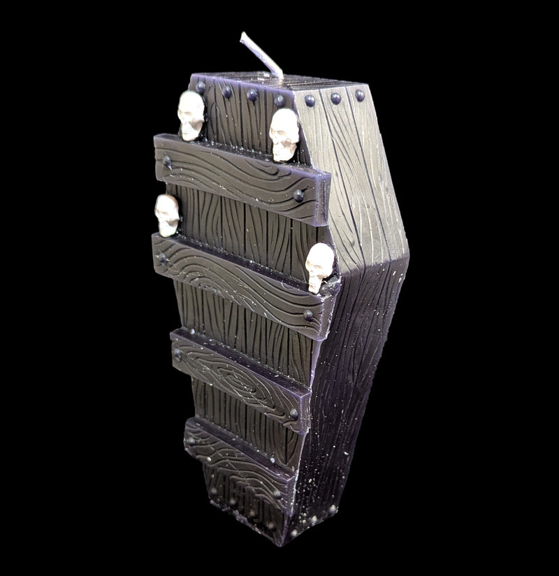 Coffin Skeleton Candle-Candles, Incense, & Matches-The Wine Savant-PaxtonGate
