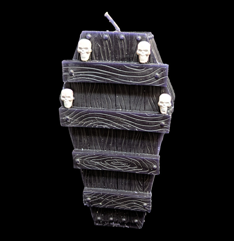 Coffin Skeleton Candle-Candles, Incense, & Matches-The Wine Savant-PaxtonGate