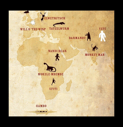Cryptids of the World Postcard-Cards-Copernicus-PaxtonGate