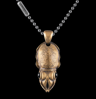 Brass Cuttlefish Box Opener Pendant-Equipment-Coppertist-PaxtonGate