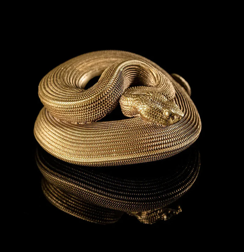 Brass Viper Bottle Opener-Kitchen-Coppertist-PaxtonGate