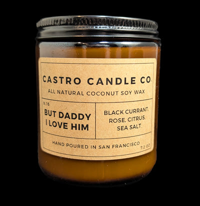 But Daddy, I Love Him Coconut Wax Candle-Candles, Incense, & Matches-Castro Candle Co.-PaxtonGate