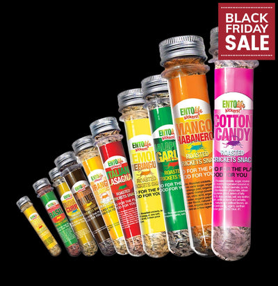 Flavored Cricket Snack Tube-Insects-EntoLife Edible Insects-PaxtonGate