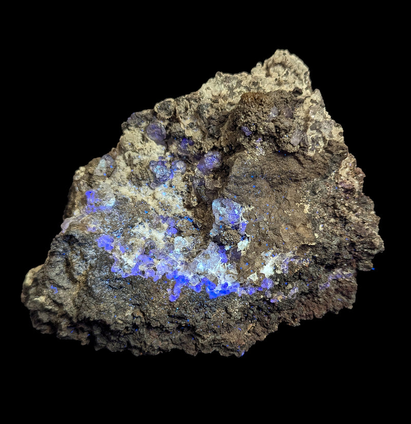 Fluorite Clusters on Matrix-Minerals-Crystal City Inc.-PaxtonGate
