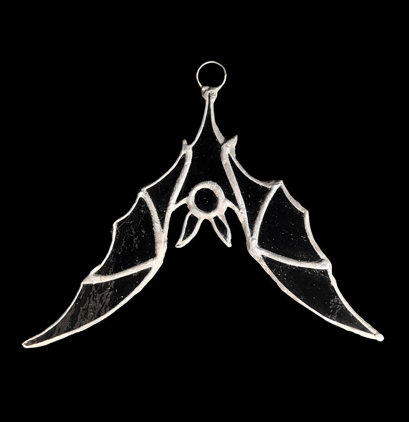 Stained Glass Vampire Bat-Decor-Lion&