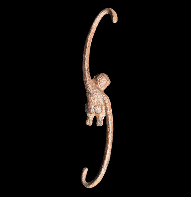Cast Iron Monkey Hook-Decor-Midwest Craft House-PaxtonGate