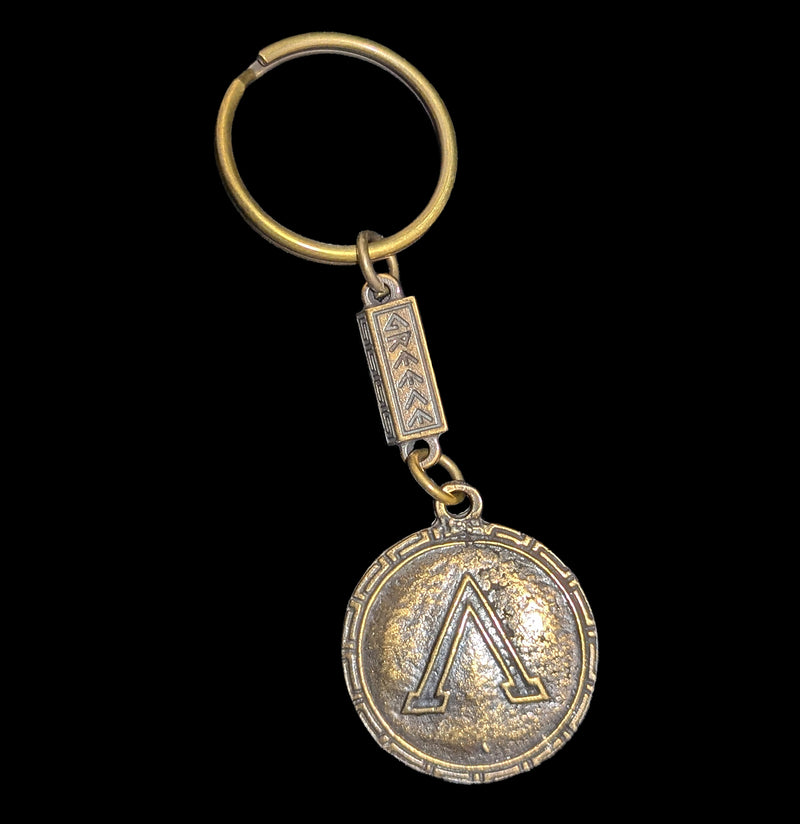 Bronze Shield Keychain-Keychains-2 Greeks Inc.-PaxtonGate