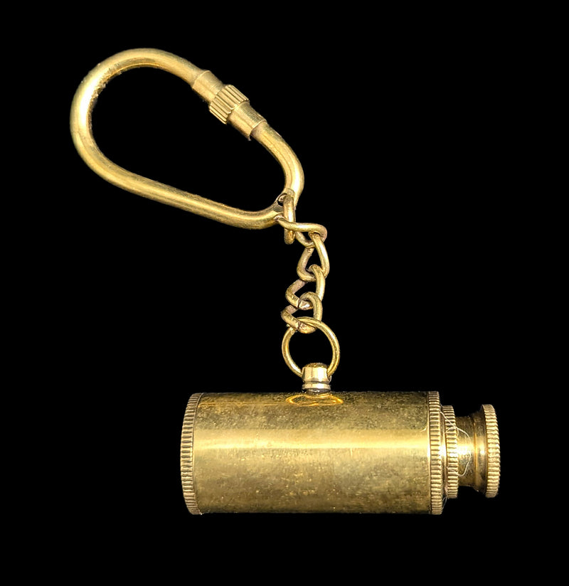 Brass Telescope Keychain-Keychains-Madison Bay Co.-PaxtonGate