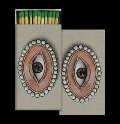 Lover's Eye Matches-Candles, Incense, & Matches-Hom Art-PaxtonGate