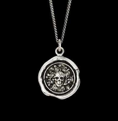 Sterling Talisman Necklace Live Every Moment-Necklaces-Pyrrha-PaxtonGate