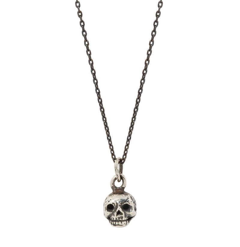 Sterling Silver Passenger Skull Necklace-Necklaces-Sacred Order-PaxtonGate