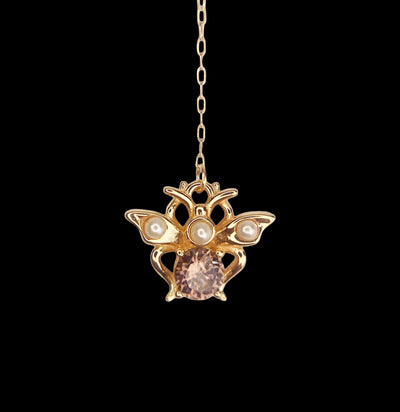 Black Widow Necklace-Necklaces-Spitfire Girl-PaxtonGate