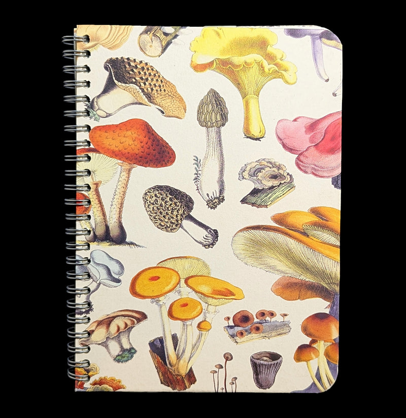 Mushrooms Spiral Notebook-Notebooks-Cognitive Surplus-PaxtonGate