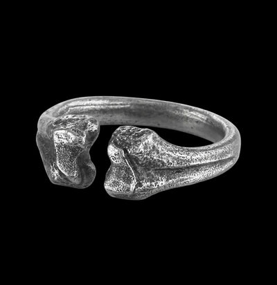 Silver Bone Ring-Rings-Lost Apostle-PaxtonGate