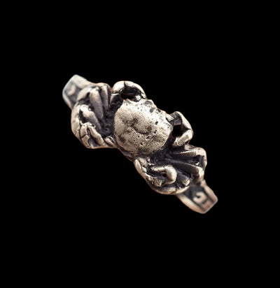 Sterling Silver Crab Ring-Rings-THEETH-PaxtonGate