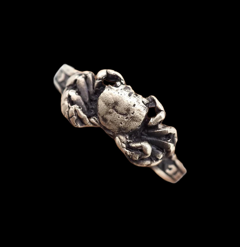 Sterling Silver Crab Ring-Rings-THEETH-PaxtonGate