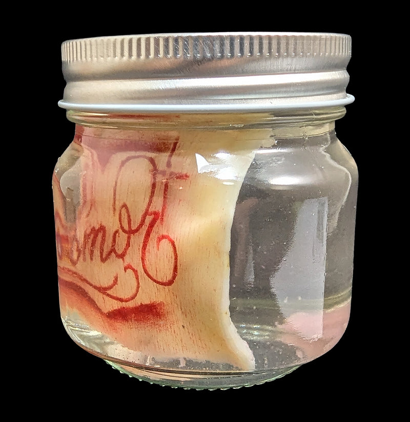 Amor Tattoo on Pig Skin Wet Specimen-WetSpecimn-Blood Money Canvas-PaxtonGate