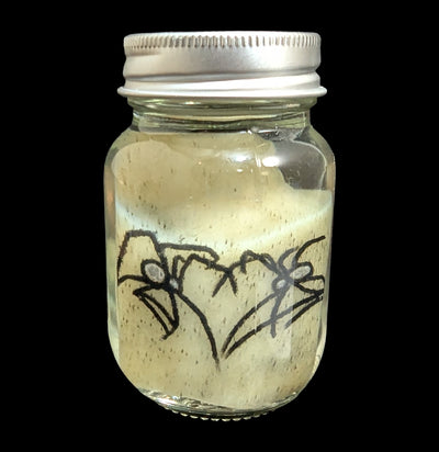 Spider Heart Tattoo on Pig Skin Wet Specimen-WetSpecimn-Blood Money Canvas-PaxtonGate