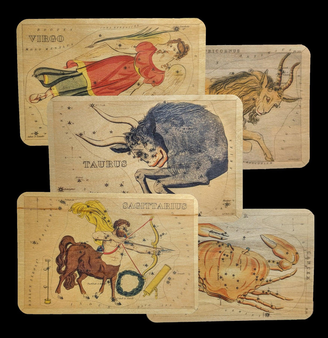 Astrology Wooden Postcard For Sale | Paxton Gate