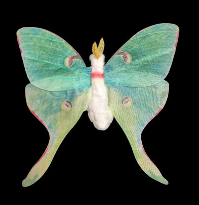Mini Luna Moth Puppet-Kids-Folkmanis, Inc-PaxtonGate