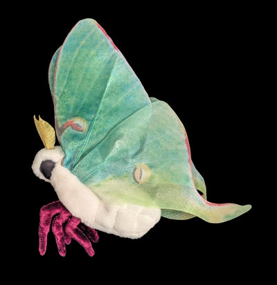 Mini Luna Moth Puppet-Kids-Folkmanis, Inc-PaxtonGate