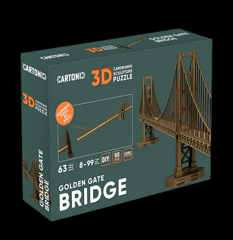 3D Golden Gate Bridge puzzle-Puzzles-Cartonic-PaxtonGate