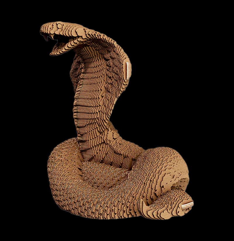 3D Cobra Puzzle-Puzzles-Cartonic-PaxtonGate