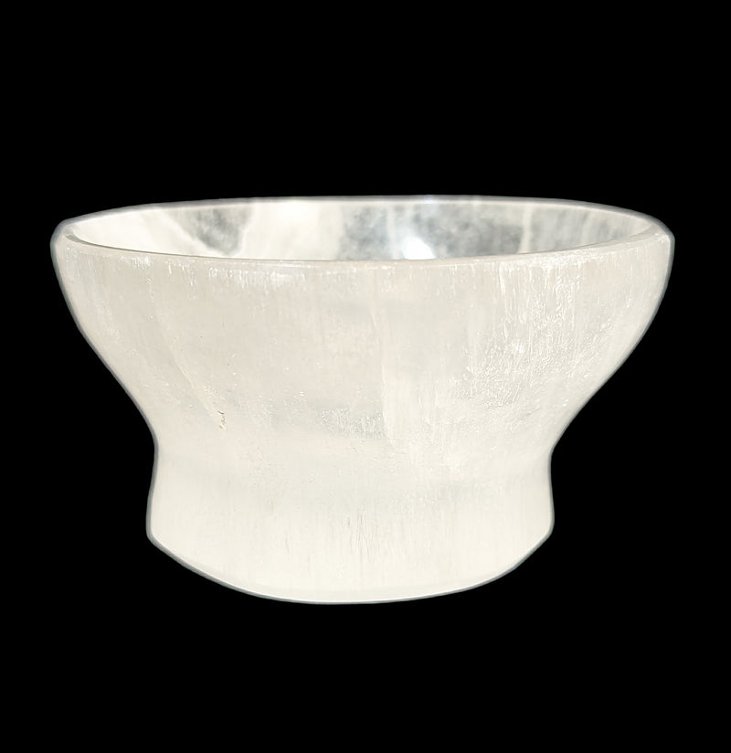 Selenite Pedestal Bowl-Kitchen-Rock Paradise-PaxtonGate