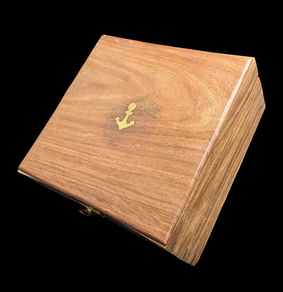 Brass Sextant in Wood Case-Equipment-Import Corner-PaxtonGate