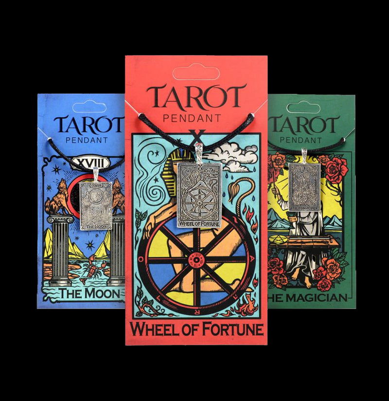 Tarot Card Necklace-Necklaces-Benjamin International-PaxtonGate