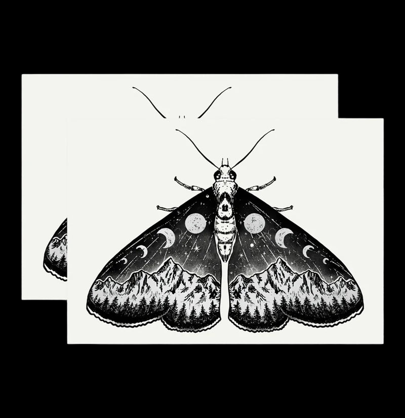 Mystic Moth Temporary Tattoo-Kids-Tattly-PaxtonGate