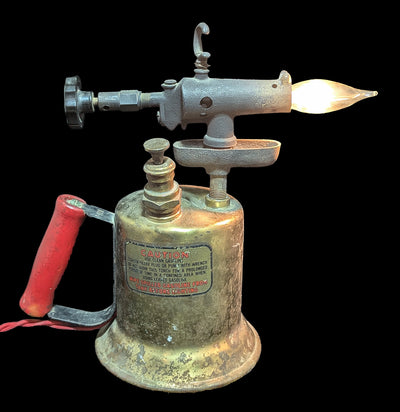 Vintage Blow Torch Lamp-Decor-Ashton Smith-PaxtonGate