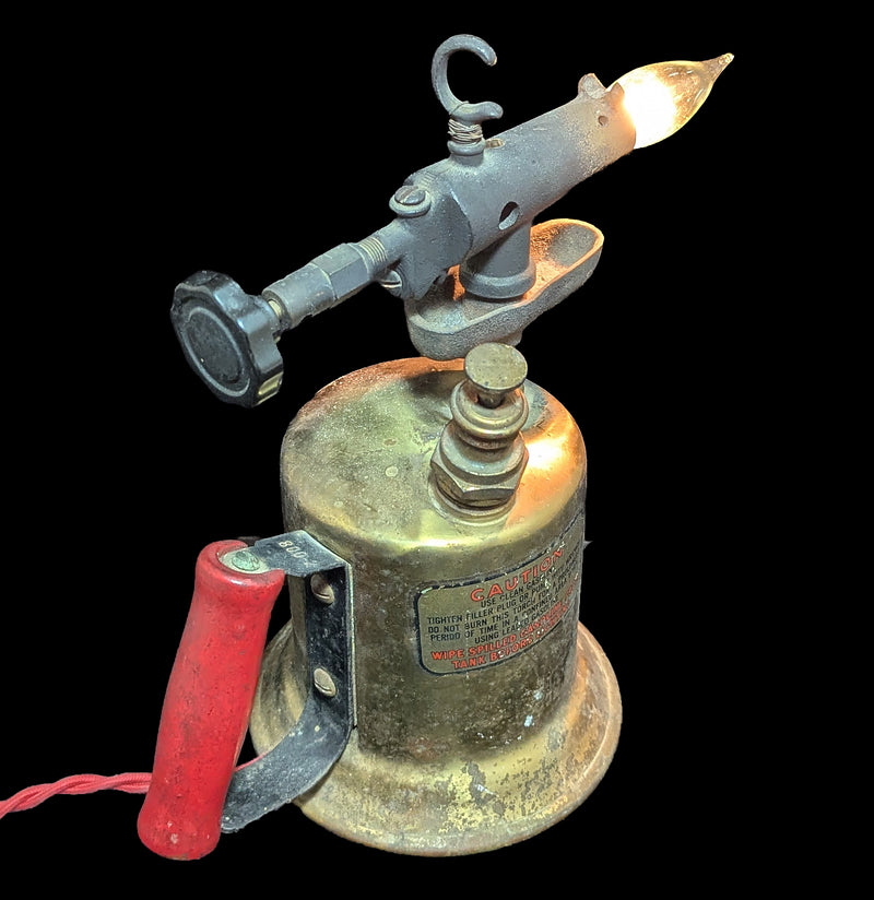 Vintage Blow Torch Lamp-Decor-Ashton Smith-PaxtonGate