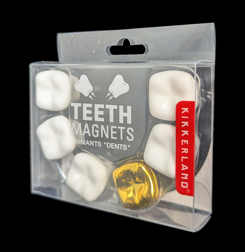 Wisdom Tooth Magnets-Decor-Kikkerland-PaxtonGate