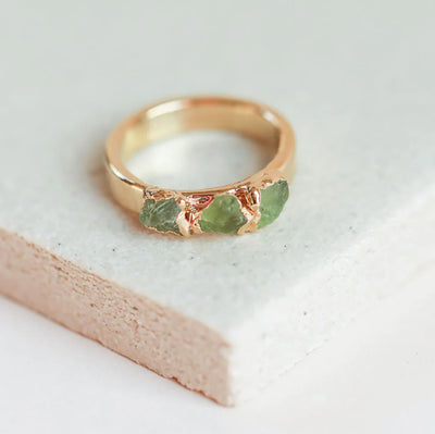 Peridot Stacking Ring - Paxton Gate