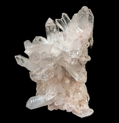 Pink Lemurian Quartz Crystal Cluster-Minerals-Hidden Gem Gallery-PaxtonGate