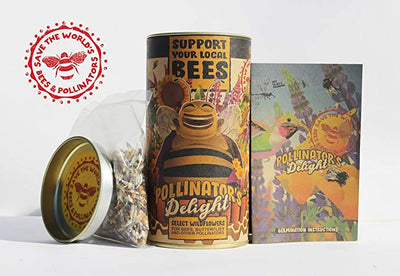 Pollinator's Delight Flower Seed Grow Kit - Paxton Gate